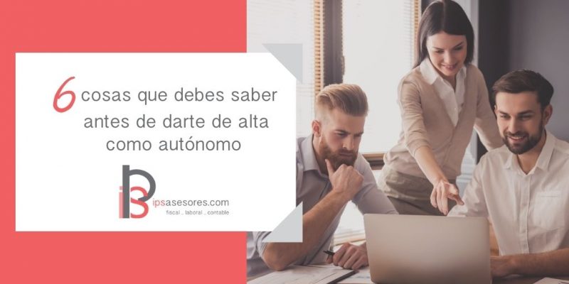 darte de alta como autónomo